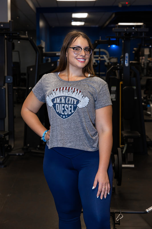 LIFESYTLE TEE - HEATHER WHITE