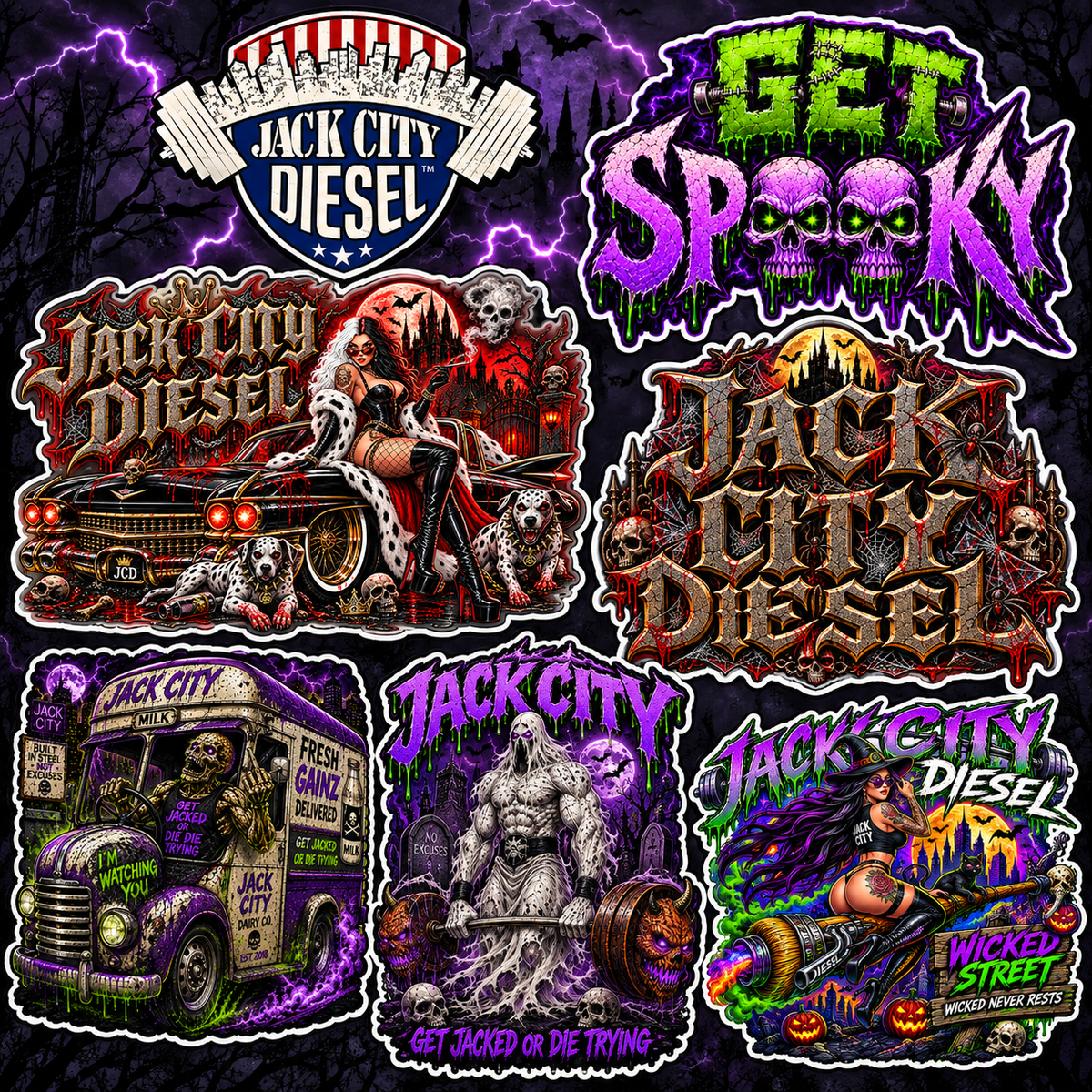 Halloween Sticker Pack 2026