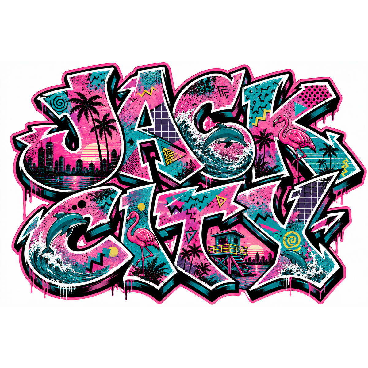 Miami Sticker Pack